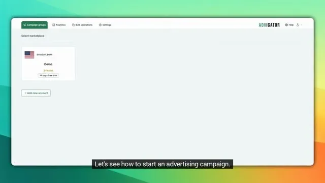 Start campaigns